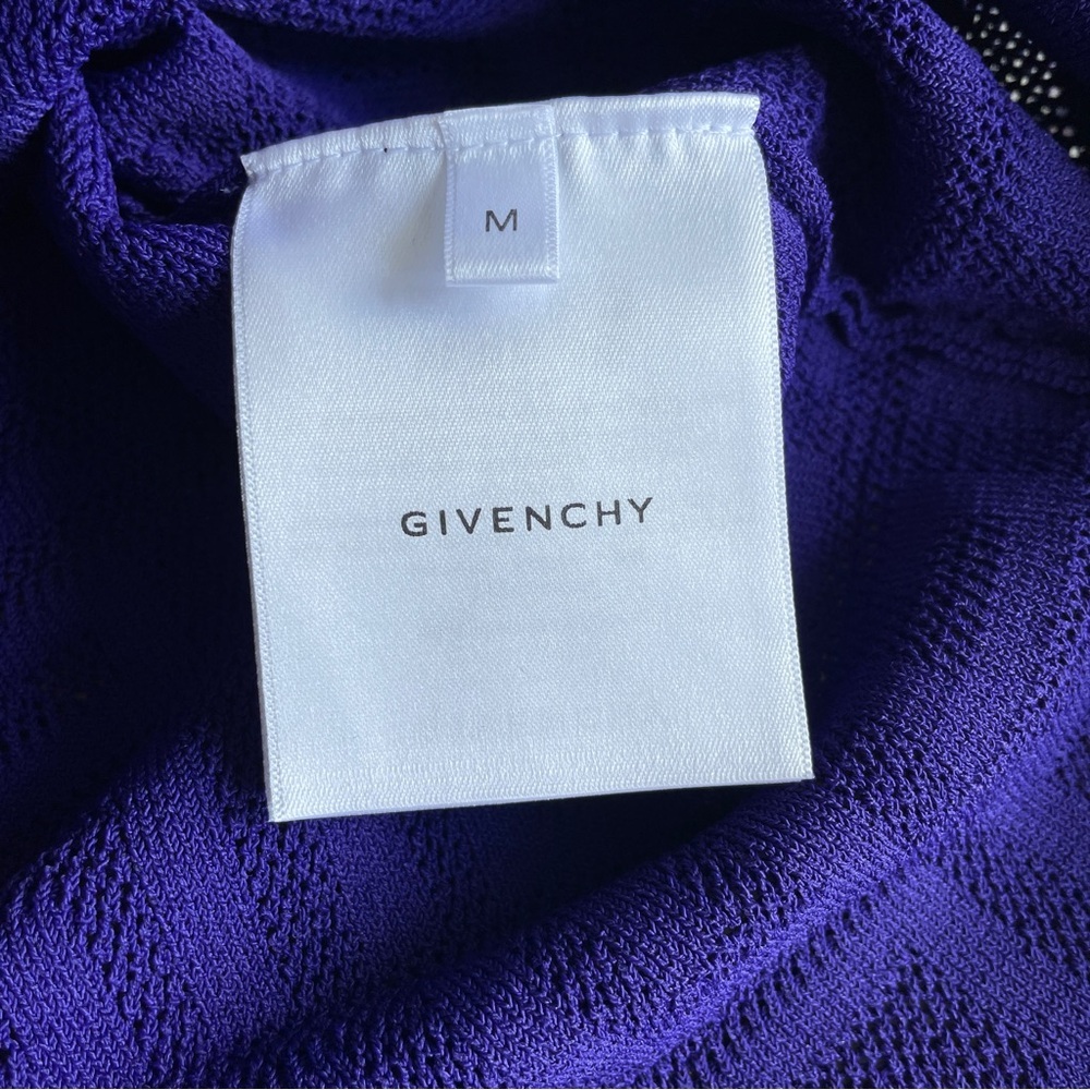 Givenchy 4G Monogram Jacquard Knit Tank Top Dress in Dark Purple NWT! - Picture 6 of 9